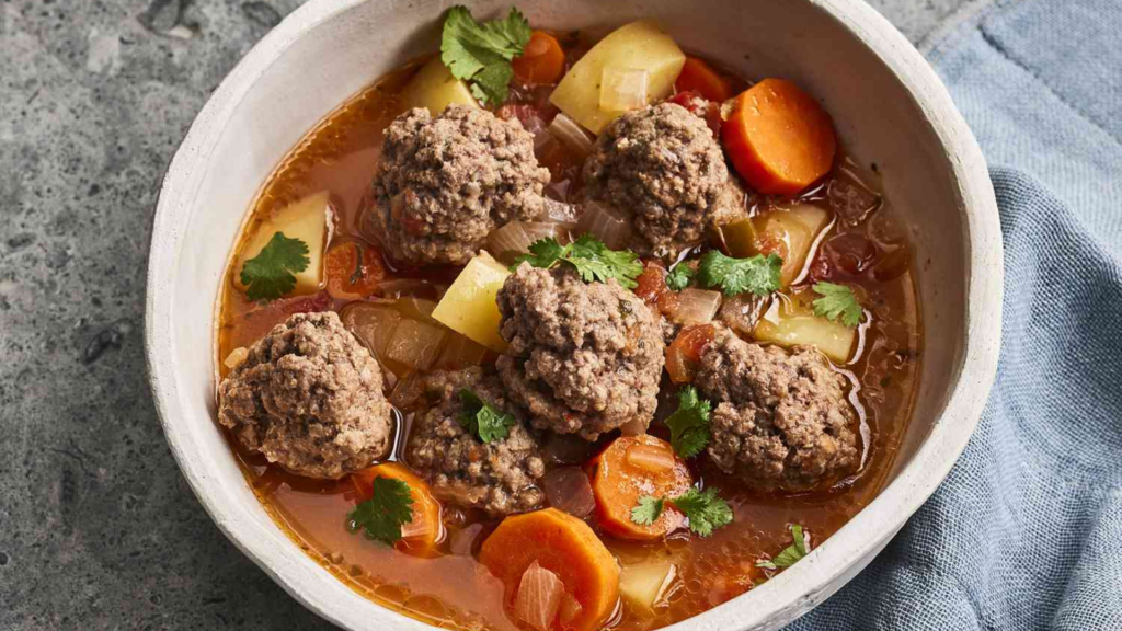 Albondigas Soup