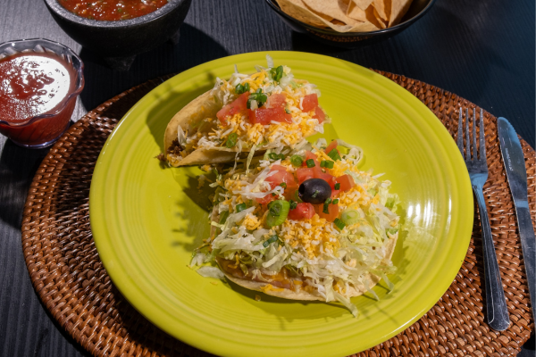 Lunch K Taco Tostada