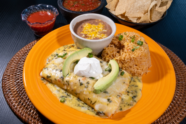 seafood enchiladas